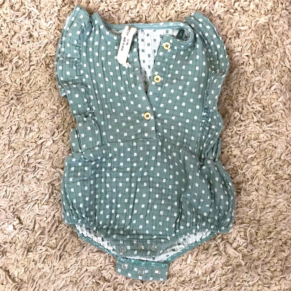 Vignette romper 12-18 month